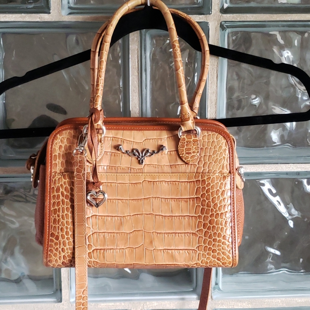 Brighton tan/brown purse/crossbody